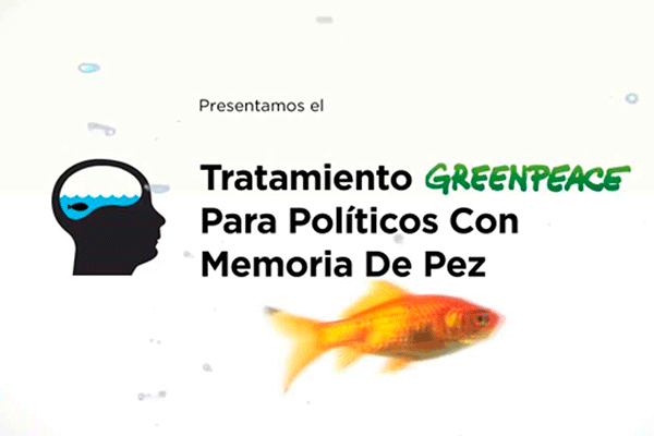Greenpeace – memoria de pez