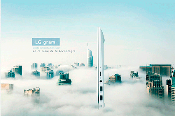 LG Gram – Campaña gráfica
